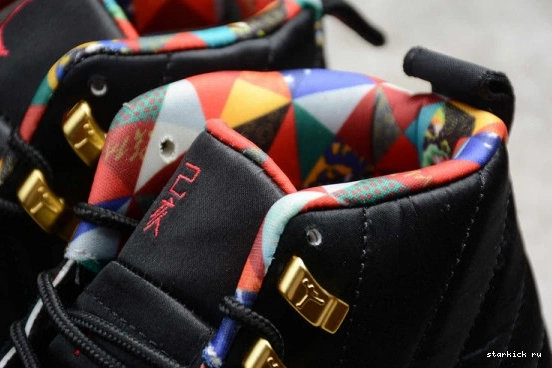 CI2977-006 Chinese CI2977-006 Jordan Year 12  New Black 1203